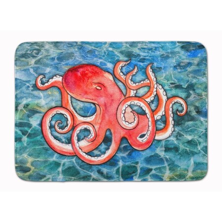 Carolines Treasures Octopus Machine Washable Memory Foam Mat BB5357RUG